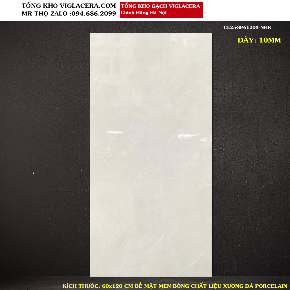 Gạch Viglacera 60x120 cm CL25-GP61203 Loại A1